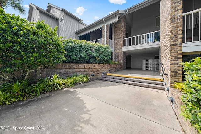 exterior space with a patio area