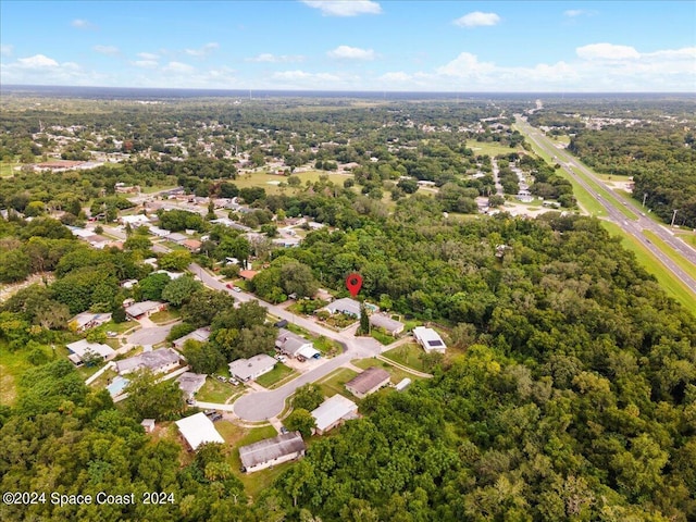 birds eye view of property featuring a residential view