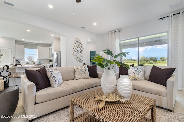 view of living room