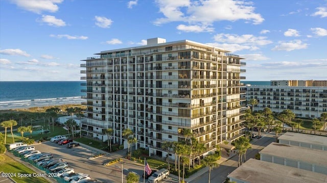 view of property featuring a water view