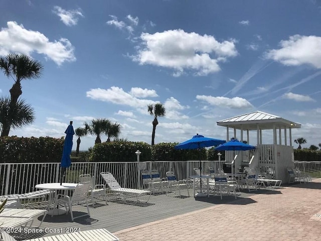 8600 Ridgewood Ave N Unit 1313, Cape Canaveral, FL 32920 - view of patio