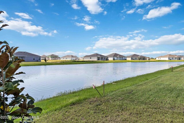 water view with a residential view