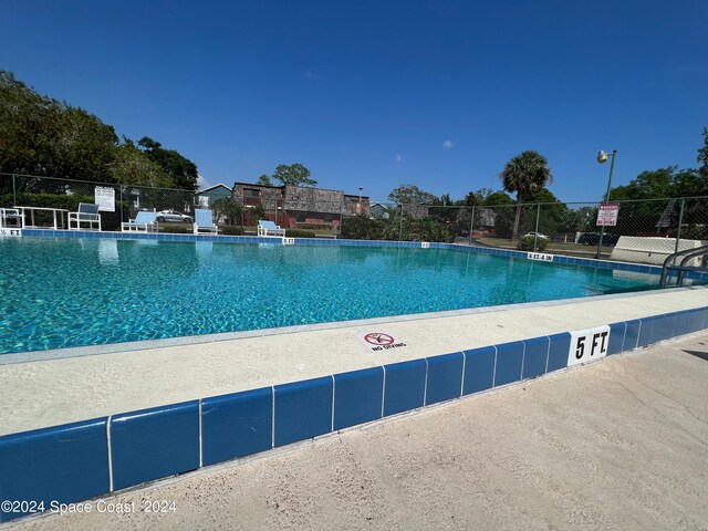 view of pool