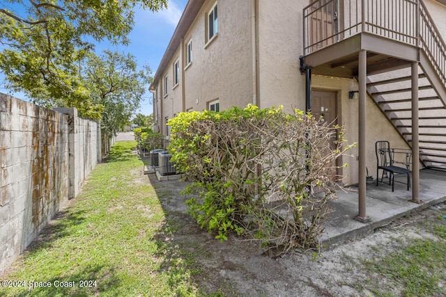 exterior space with a patio area