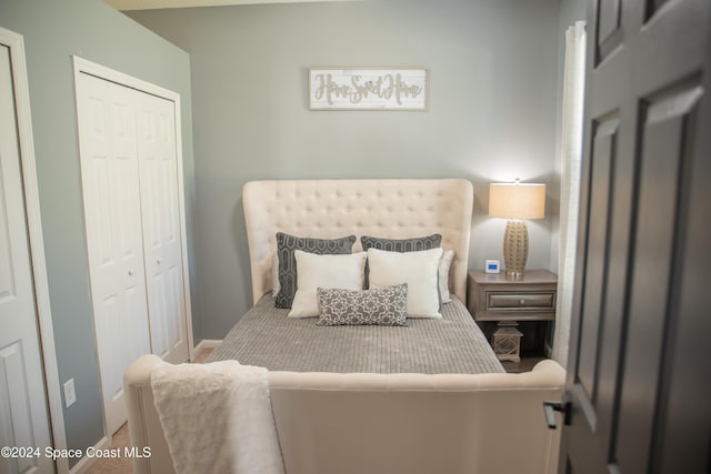 680 Easton Forest Cir SE, Palm Bay, FL 32909 - bedroom featuring a closet and carpet flooring