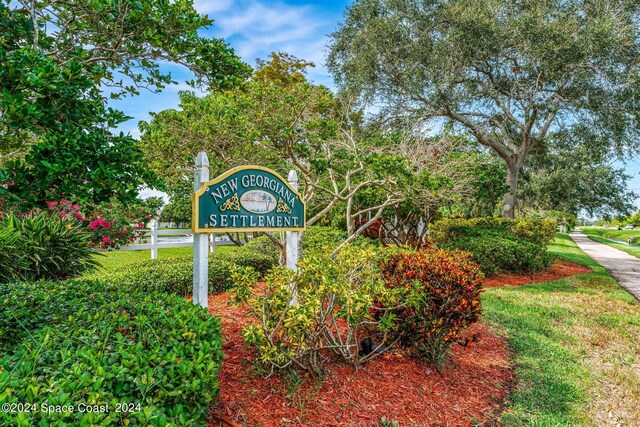 1150 Old Parsonage Dr, Merritt Island, FL 32952 - view of community / neighborhood sign
