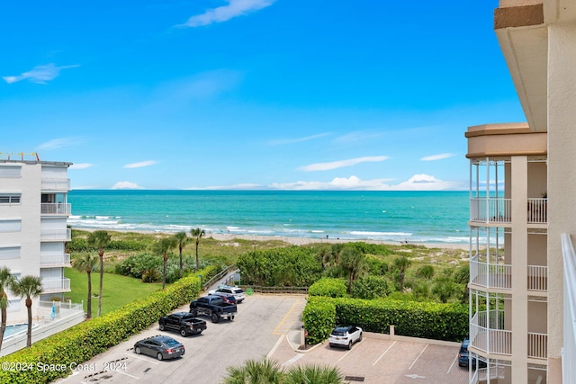 water view with a beach view