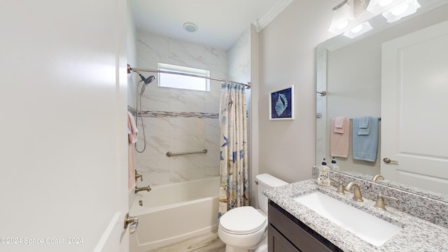 362 Tiki Ter, Daytona Beach, FL 32124 - bathroom with toilet, vanity, and shower / tub combo