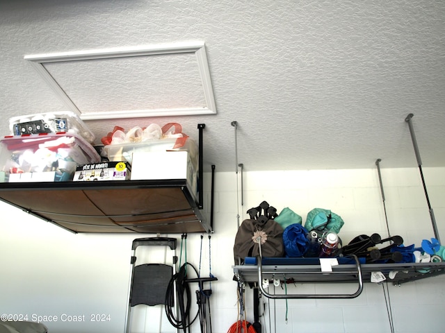362 Tiki Ter, Daytona Beach, FL 32124 - room details featuring a textured ceiling