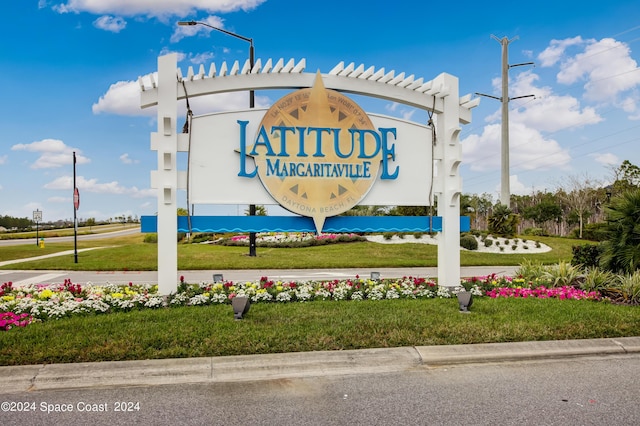 362 Tiki Ter, Daytona Beach, FL 32124 - community / neighborhood sign with a yard