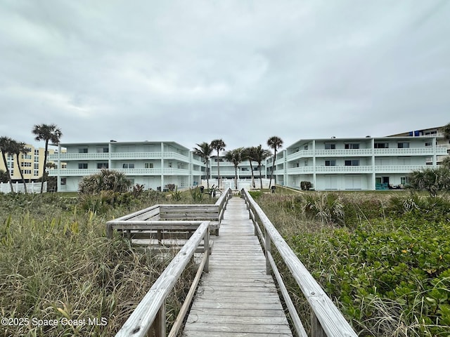 view of dock