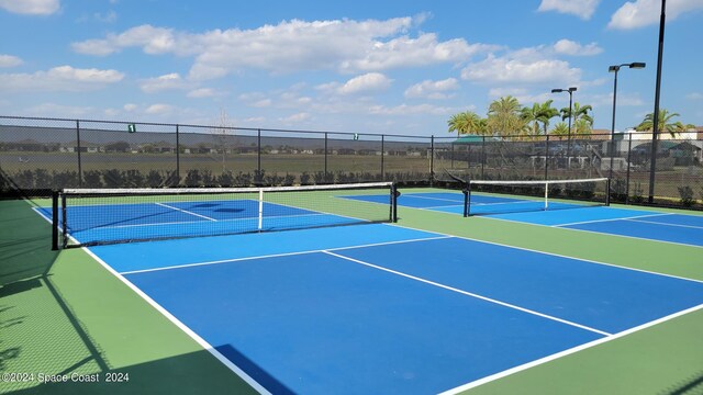 view of sport court