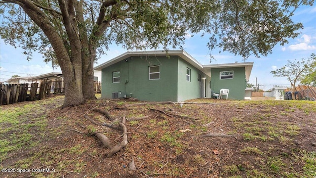 view of rear view of property