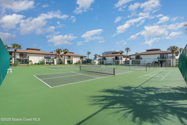 view of sport court