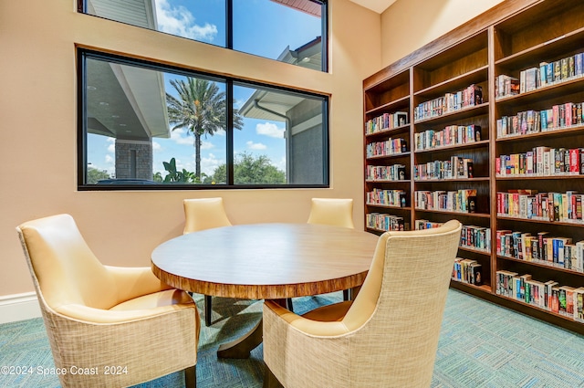 view of dining space