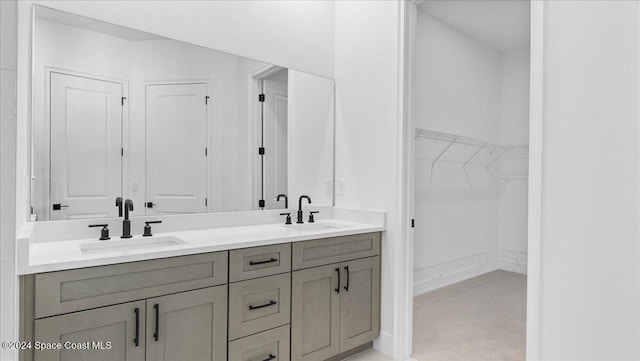566 Hamy St, Palm Bay, FL 32908 - full bath with double vanity and a walk in closet