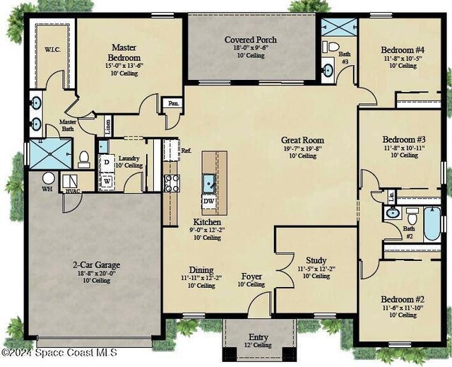 566 Hamy St, Palm Bay, FL 32908 - room layout