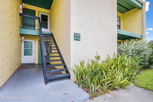 view of property entrance