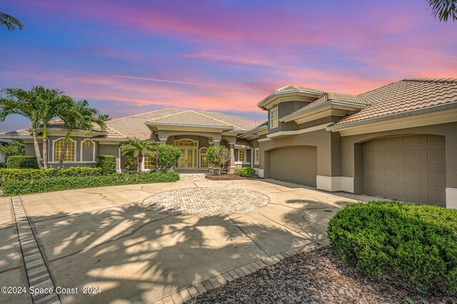 view of mediterranean / spanish house