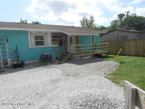 view of rear view of house