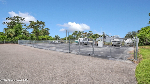 view of sport court