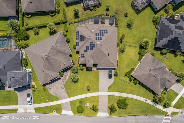 7356 Millbrook Ave, Melbourne, FL 32940 - drone / aerial view featuring a residential view