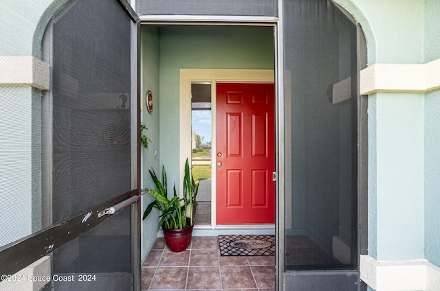 view of property entrance