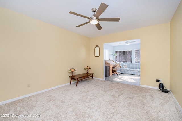1531 Independence Ave, Melbourne, FL 32940 - carpeted empty room with baseboards and ceiling fan
