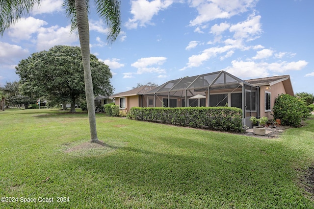 1531 Independence Ave, Melbourne, FL 32940 - view of yard with glass enclosure