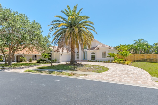 view of mediterranean / spanish house