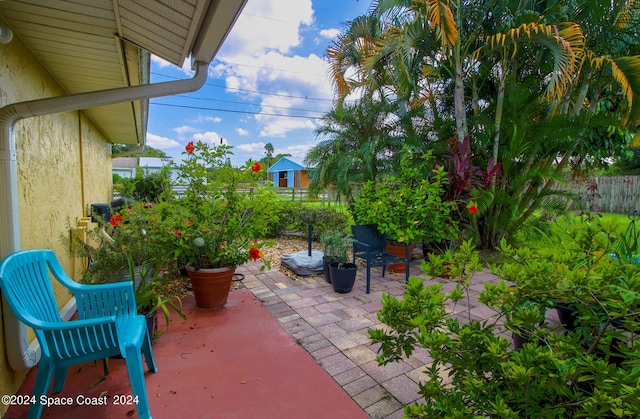 view of patio