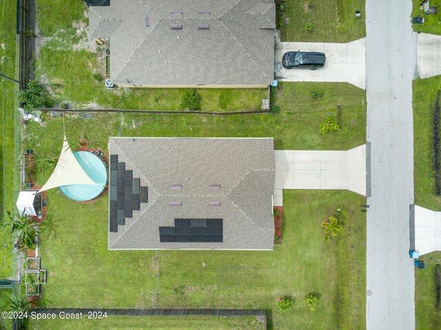 drone / aerial view