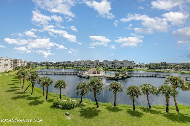 8931 Lake Dr Unit 401, Cape Canaveral, FL 32920 - view of water feature