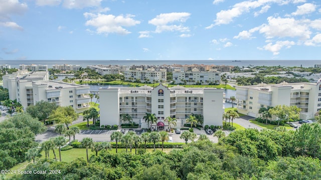 8931 Lake Dr Unit 401, Cape Canaveral, FL 32920 - view of property featuring a water view