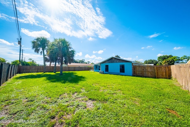 view of yard