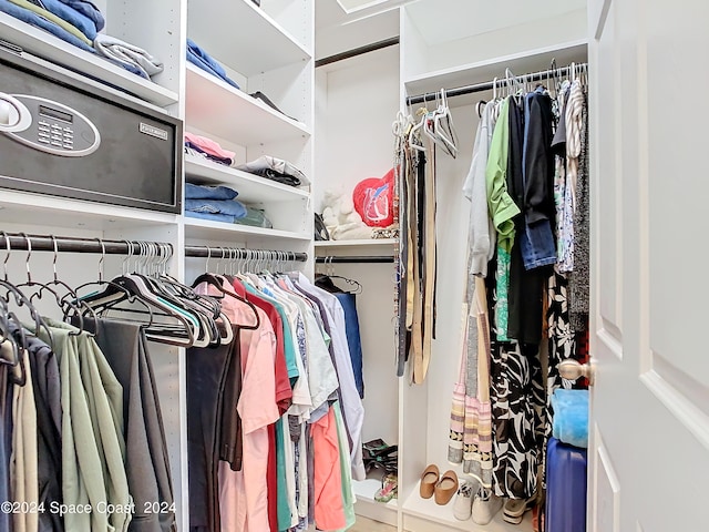 view of spacious closet