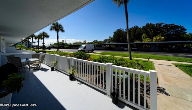 view of patio