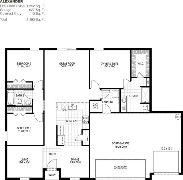1141 Sapphire St SE, Palm Bay, FL 32909 - plan
