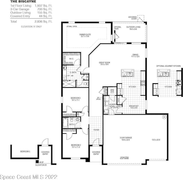 4346 Kelsey Ln, Sebastian, FL 32976 - plan