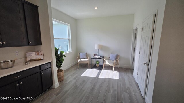 4346 Kelsey Ln, Sebastian, FL 32976 - sitting room featuring wood finished floors and baseboards