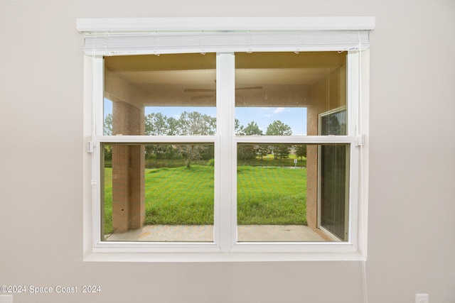 view of room details