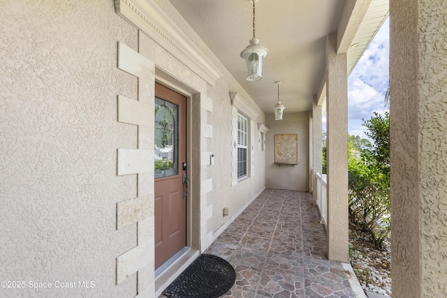 1870 Parrsboro St NW, Palm Bay, FL 32907 - property entrance featuring stucco siding