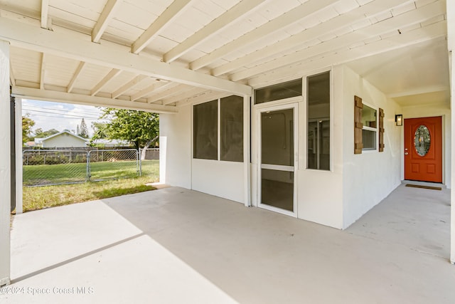 view of patio / terrace