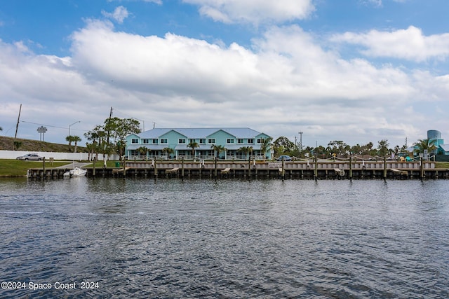 property view of water