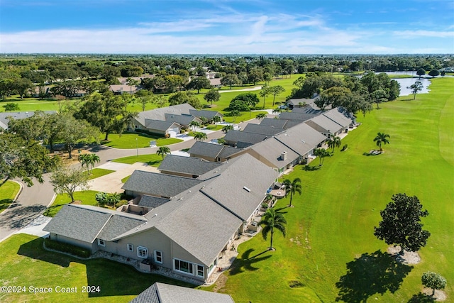 618 Mimosa Ct, Melbourne, FL 32940 - bird's eye view with view of golf course and a residential view