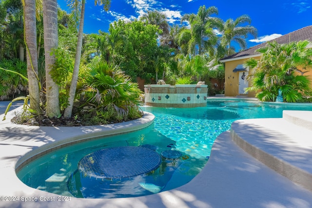 8053 S Indian River Dr, Ft Pierce, FL 34982 - view of outdoor pool