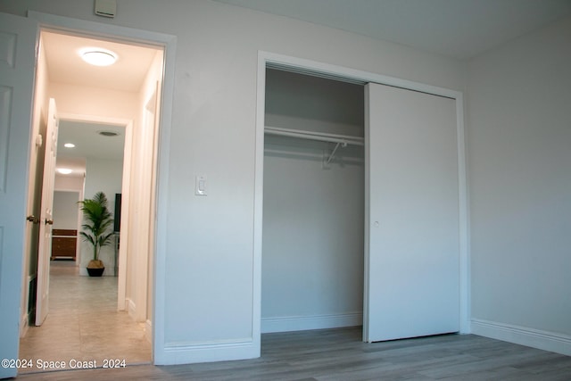 view of closet