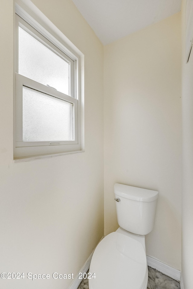 bathroom with toilet