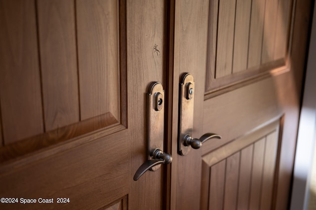 view of room details