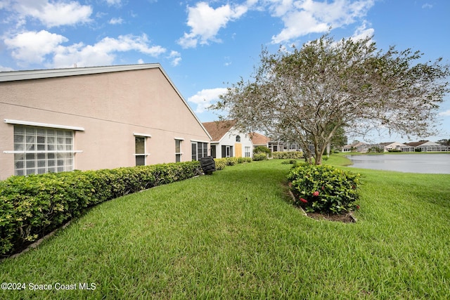 4889 Worthington Cir, Rockledge, FL 32955 - view of yard with a water view